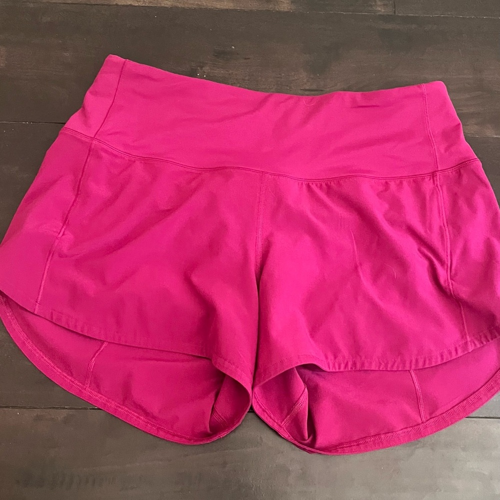 Lululemon Speed Up Short Pink